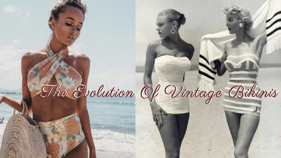 The Evolution Of Vintage Swimwear - Trendy Vintage Bikinis