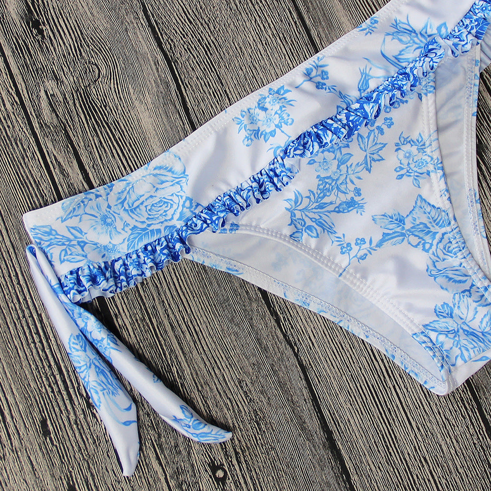 Bohemian Breeze Ruffle Bikini