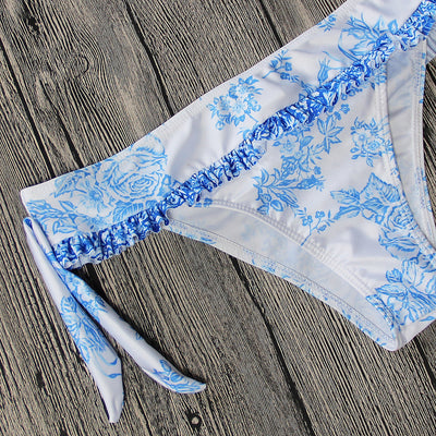 Bohemian Breeze Ruffle Bikini