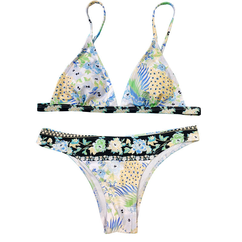 Boho Retro Print Push Up