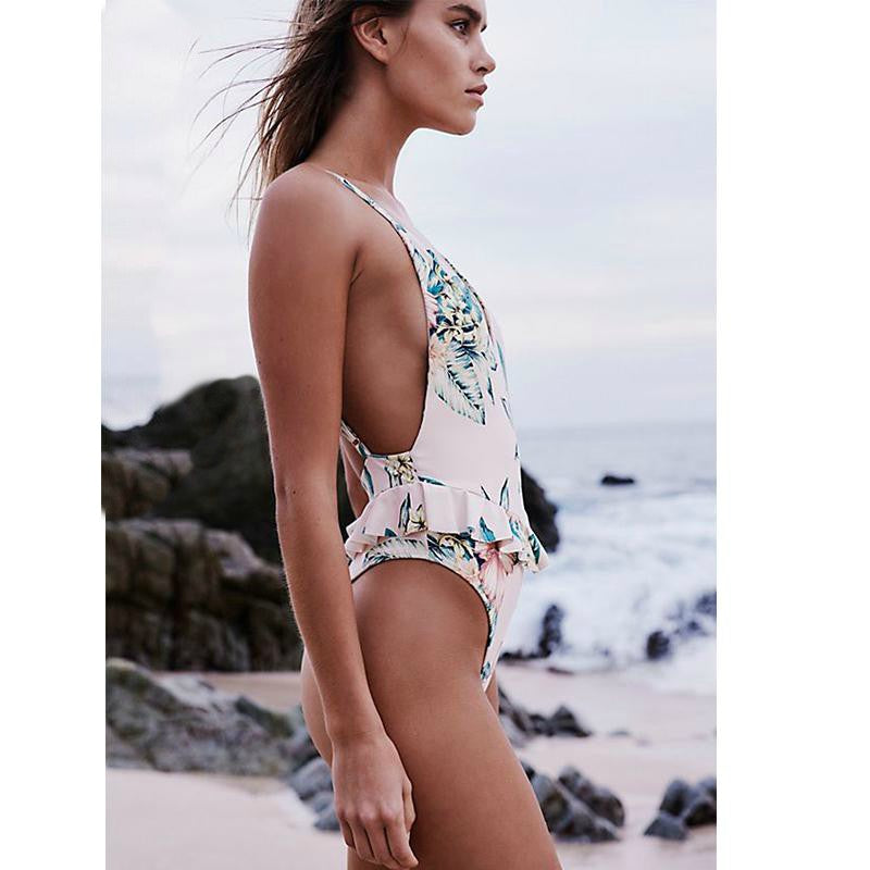 Retro Tie Dye Monokini